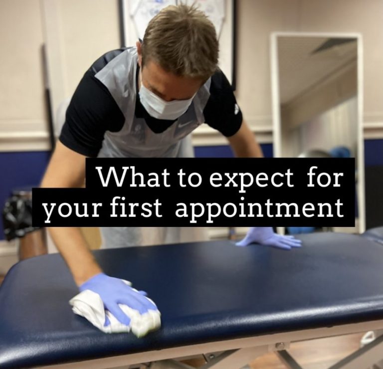 What to expect for your first appointment